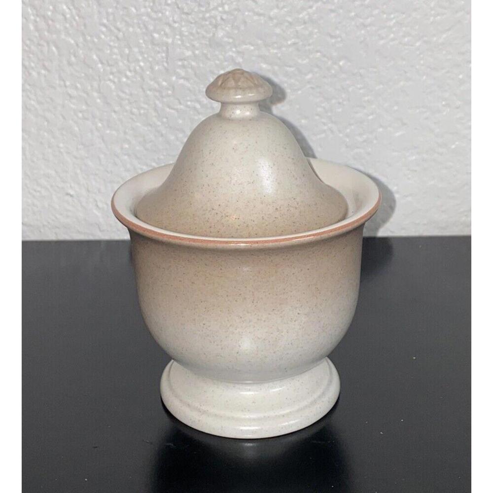 Mikasa Stonekraft Brown Sugar bowl